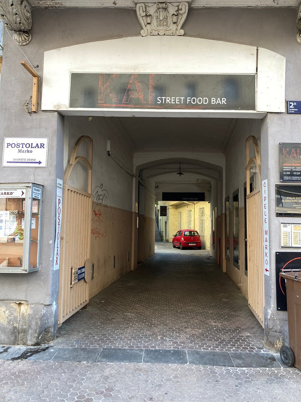 KAI prolaz s Jurišićeve